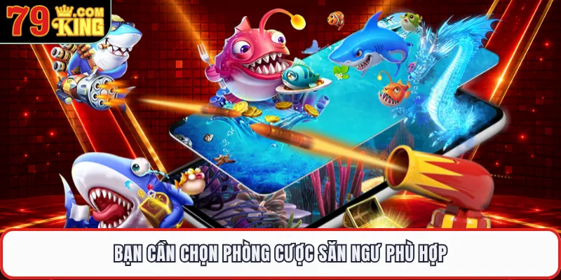 Bạn cần chọn phòng cược săn ngư phù hợp